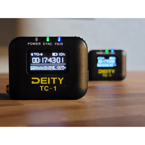  Deity Microphones TC-1 Wireless Timecode Generator Box 3-Pack Kit